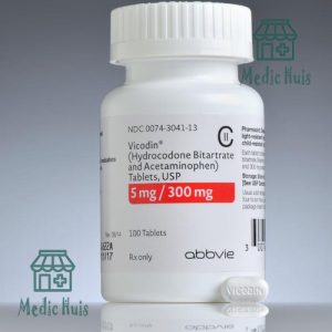 Hydrocodone-acetaminophen (Vicodin) online kopen