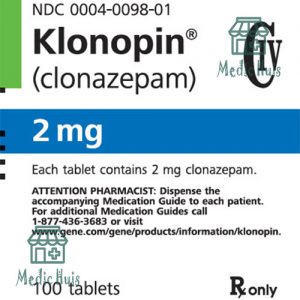 Klonopin (clonazepam) 2mg online kopen